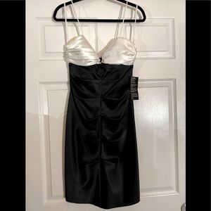 Short Deep V party dress